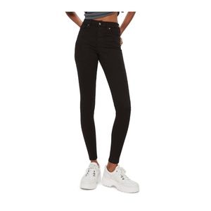 Topshop NWT Black High Rise Jamie Jeans